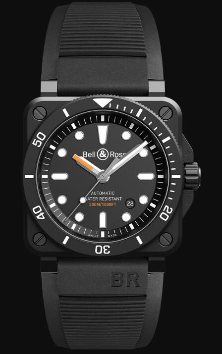 Bell & Ross BR 03-92 DIVER BLACK MATTE BR0392-D-BL-CE/SRB Replica Watch